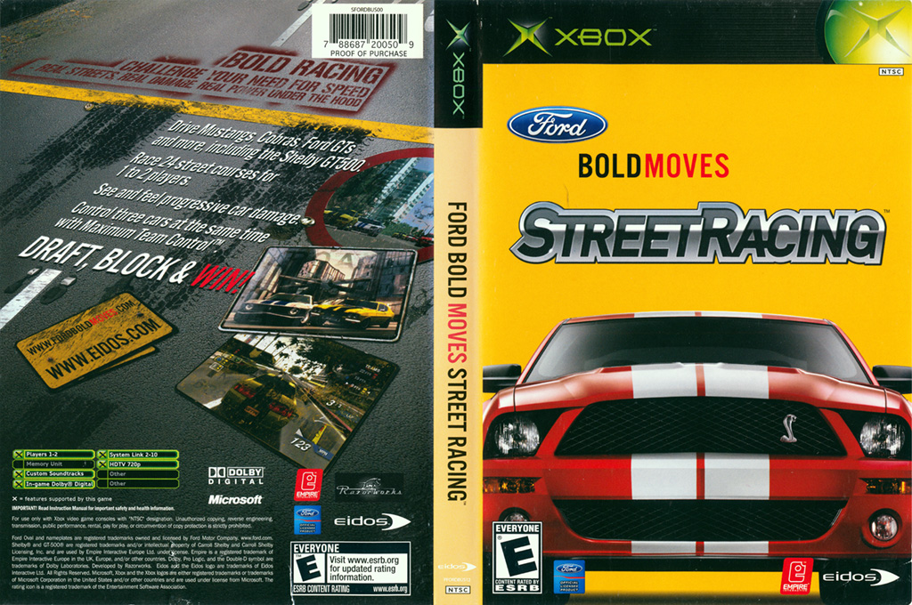 Ford Street Racing — box-texture (US)