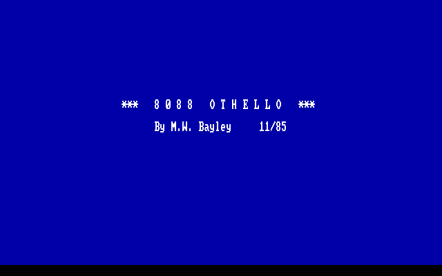 8088 Othello box art