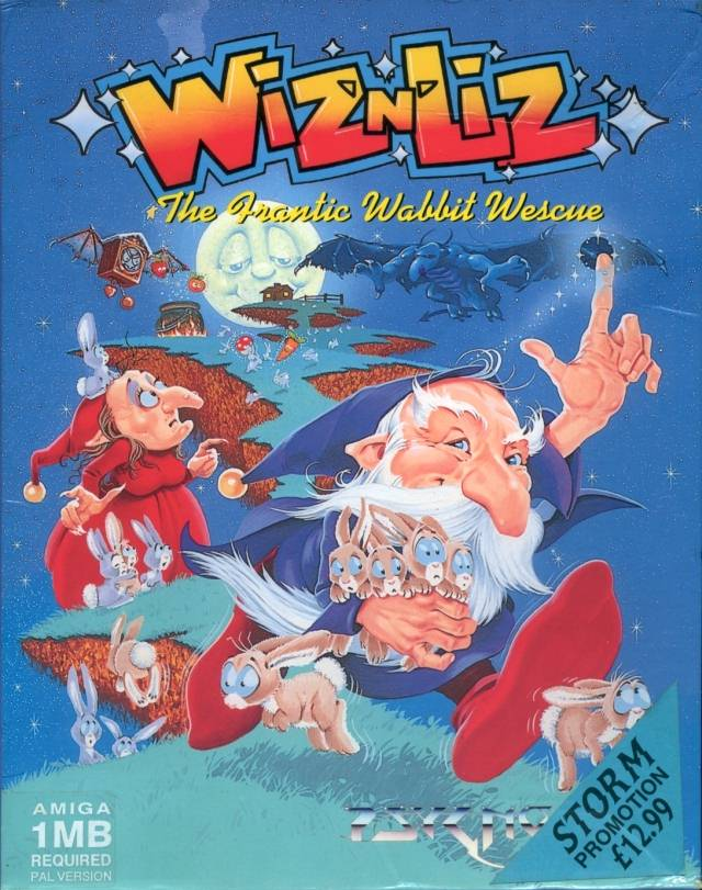 Wiz 'n' Liz box art