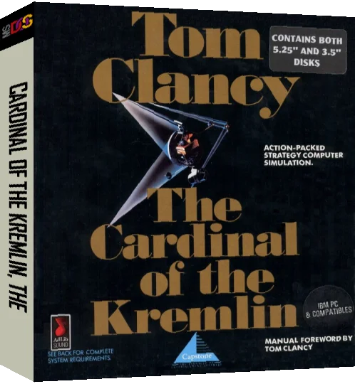 Tom Clancy's The Cardinal of the Kremlin — box-3D (US)