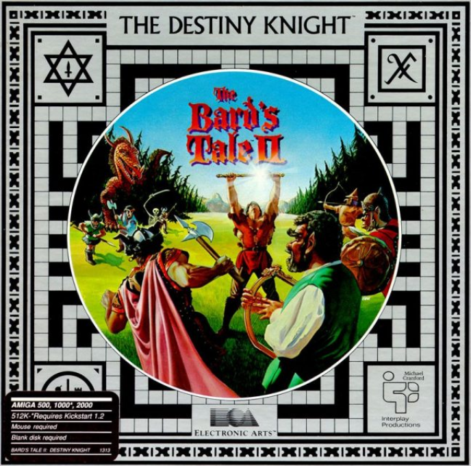 Bard's Tale II, The - The Destiny Knight box art