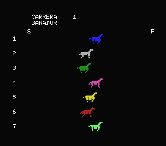 Horse Race. Carreras De Caballos — ss (SP)