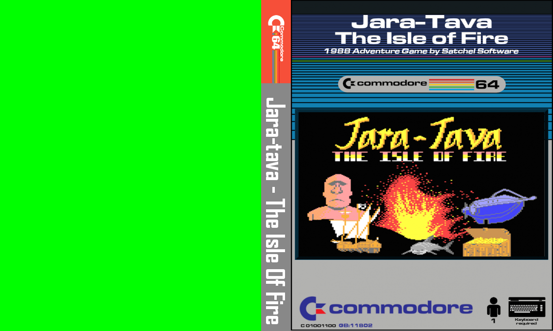 Jara-Tava - The Isle of Fire — box-texture (CUS)