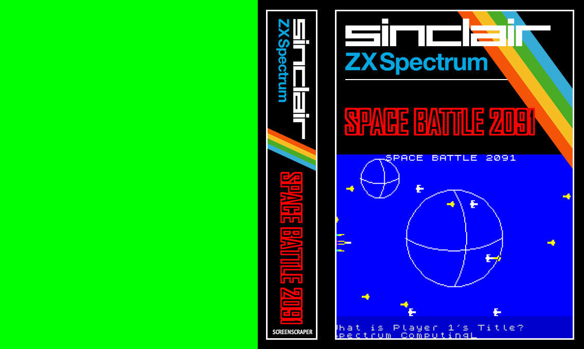 Space Battle 2091 — box-texture (SS)