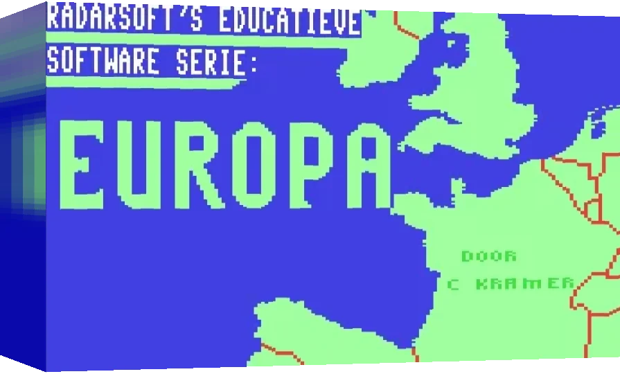Topografie Europa — box-3D (WOR)