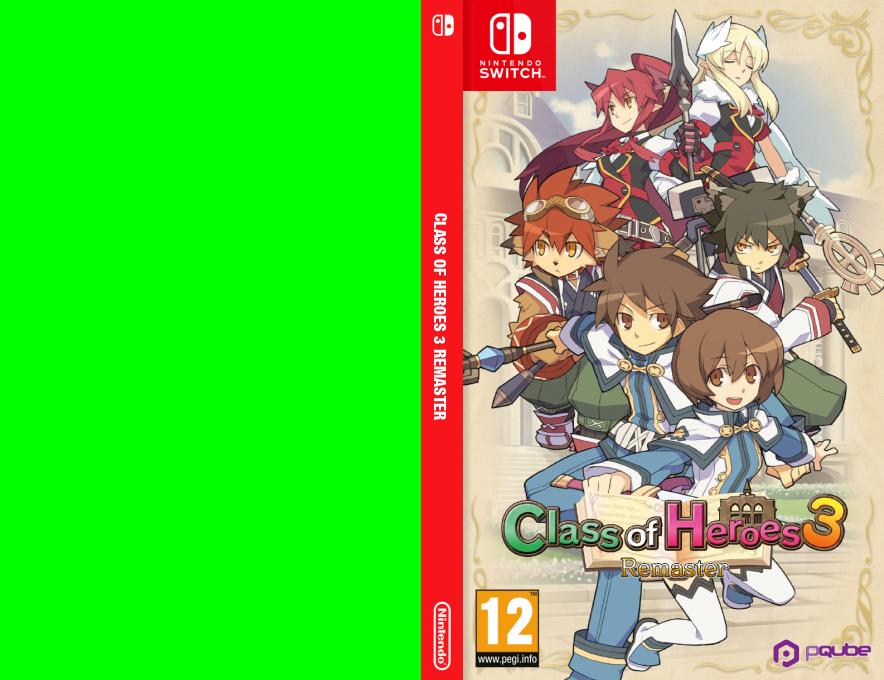 Class of Heroes 3 - Remaster — box-texture (EU)