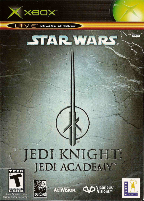 Star Wars - Jedi Knight - Jedi Academy box art