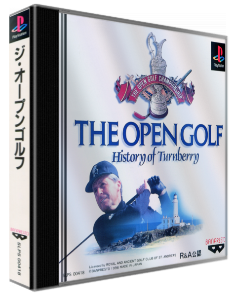 Open Golf, The - History of Turnberry — box-3D (ASI)