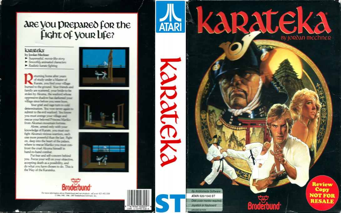 Karateka — box-texture (US)