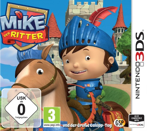 Mike the Knight and the Great Gallop — box-2D (DE)