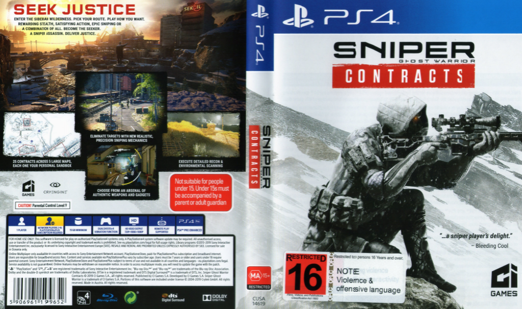 Sniper - Ghost Warrior - Contracts — box-texture (AU)