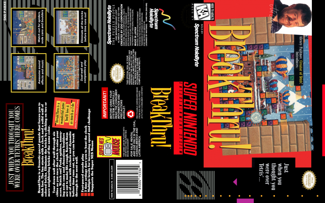 Breakthru! — box-texture (US)