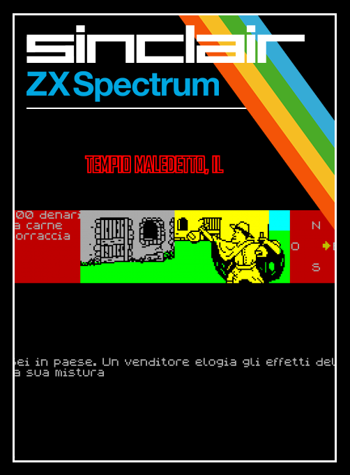 Tempio Maledetto, Il box art