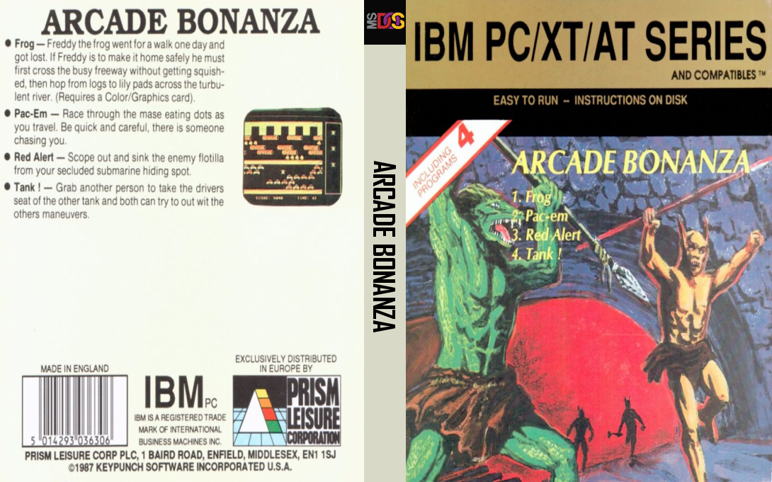 Arcade Bonanza — box-texture (EU)