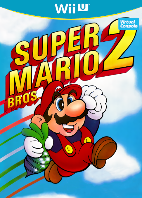 Super Mario Bros. 2 box art