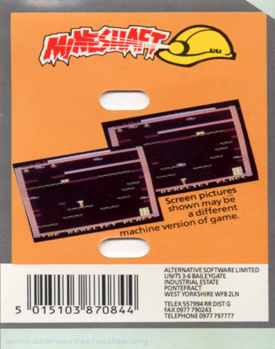 Mineshaft — box-2D-back (WOR)