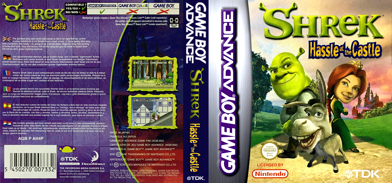 Shrek - Hassle at the Castle — box-texture (EU)