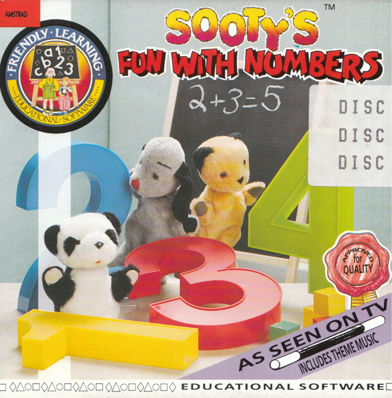 Sooty's Fun With Numbers box art
