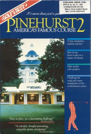 Golf's Best : Pinehurst 2 box art