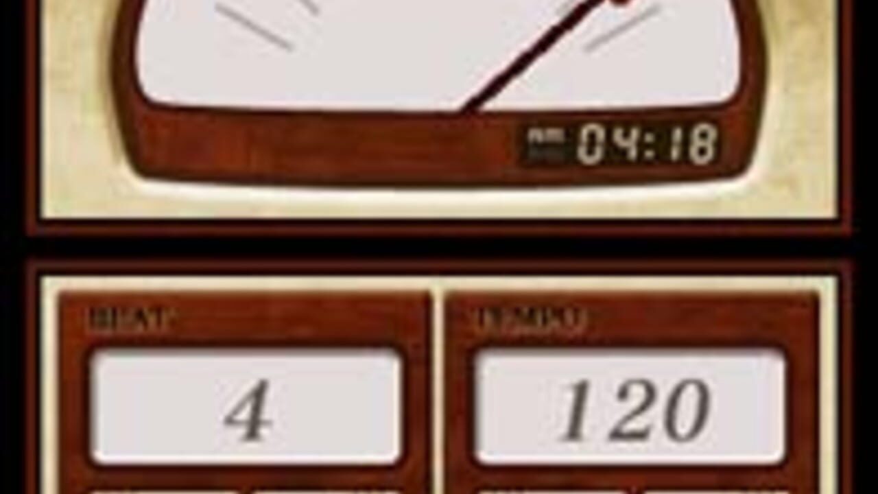 Nintendo DSi Metronome — screenshot (WOR)