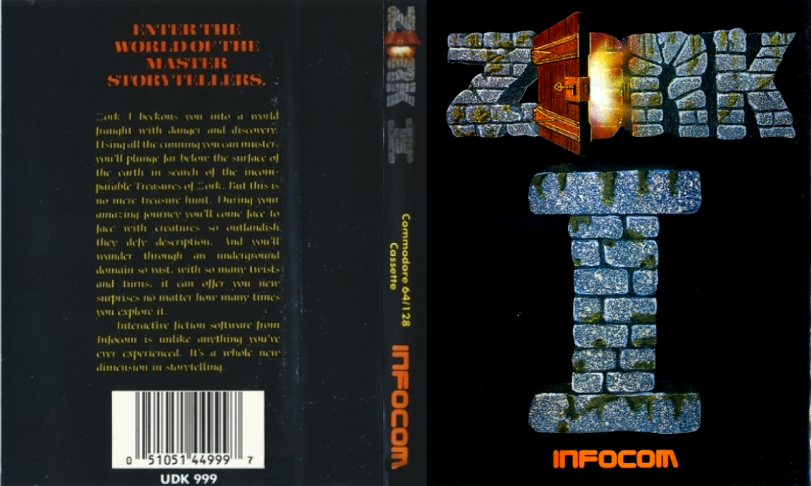 Zork 1 - The Great Underground Empire — box-texture (EU)
