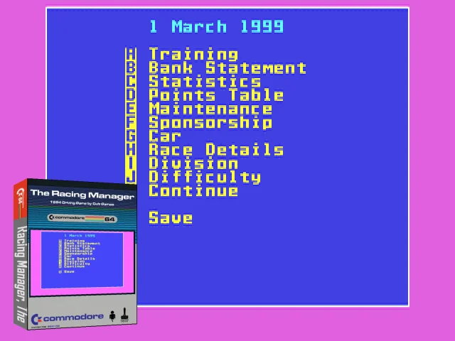 The Racing Manager — mixrbv2 (CUS)