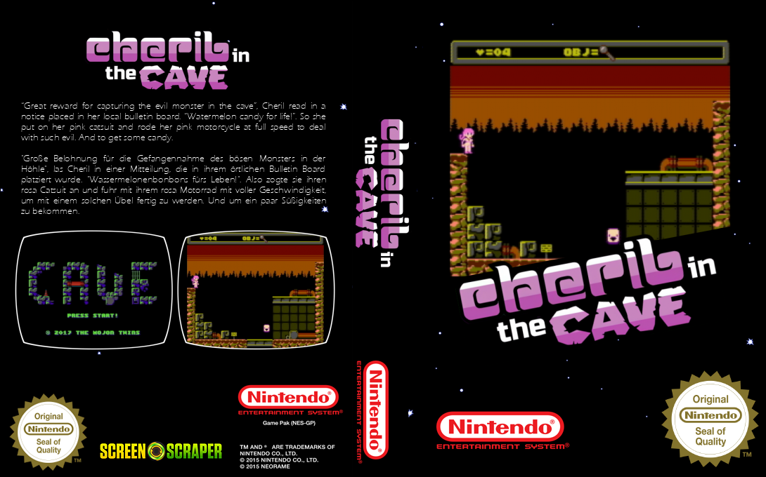 Cheril in the Cave — box-texture (SS)
