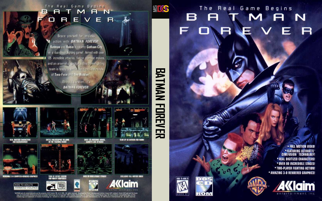 Batman Forever — box-texture (US)