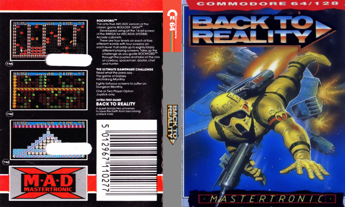 Back To Reality — box-texture (EU)