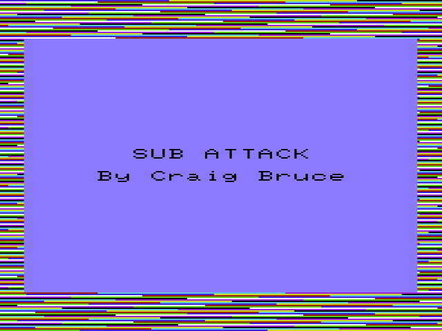 Sub Attack — sstitle (WOR)