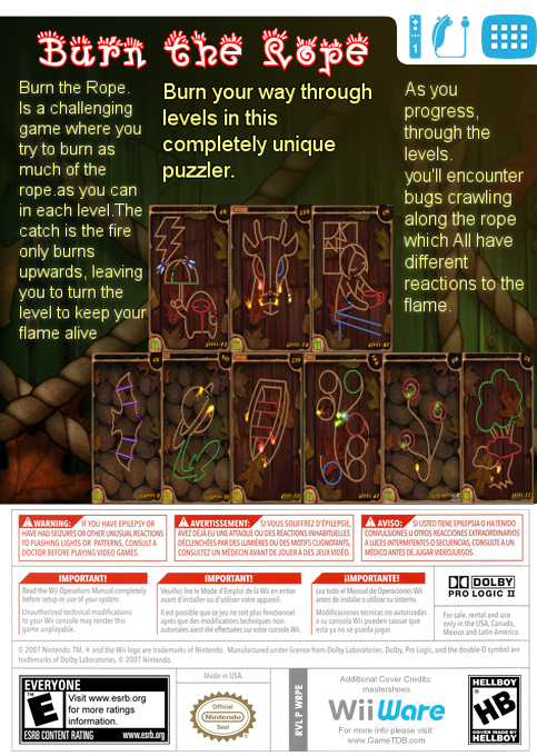Burn the Rope — box-2D-back (US)