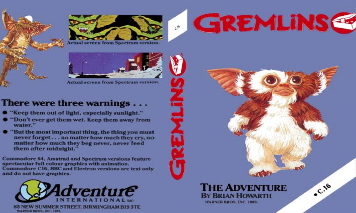 Gremlins — box-texture (EU)