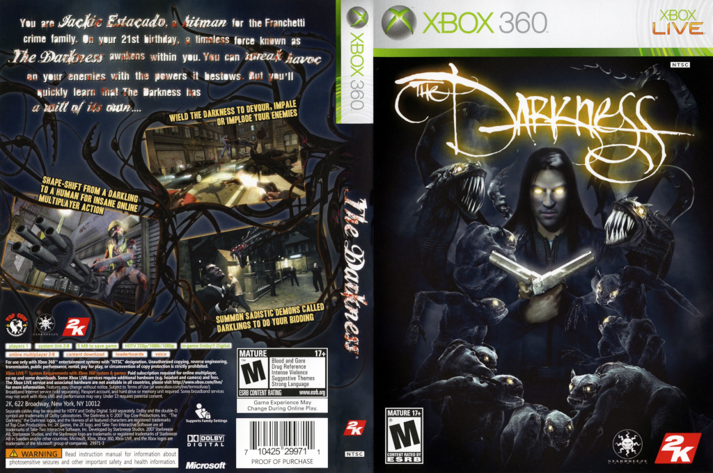Darkness, The — box-texture (US)