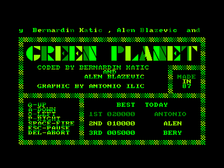 Green Planet — sstitle (EU)