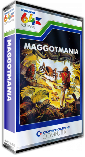 Maggotmania — box-3D (EU)