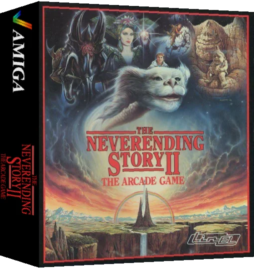 NeverEnding Story II, The - The Arcade Game — box-3D (EU)