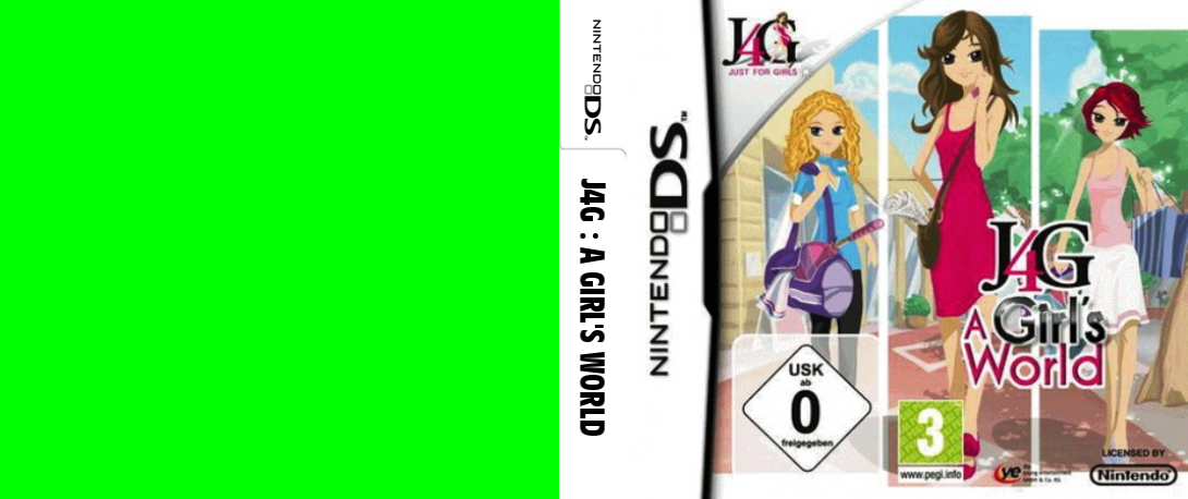J4G - A Girl's World — box-texture (EU)