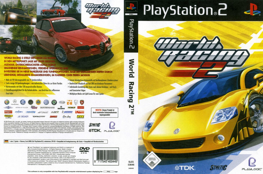 World Racing 2 — box-texture (DE)