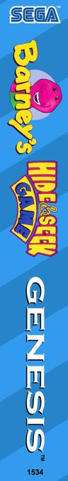 Barney's Hide And Seek Game — box-2D-side (US)
