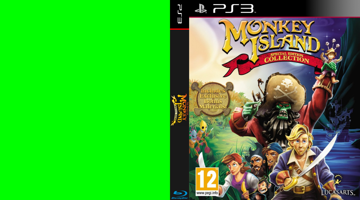 Monkey Island - Special Edition Collection — box-texture (EU)