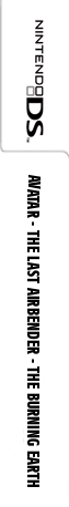 Avatar - The Legend of Aang - The Burning Earth — box-2D-side (DE)