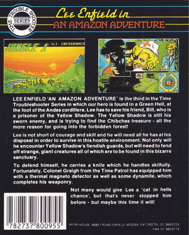Bob Morane - Jungle — box-2D-back (EU)