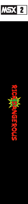 Rick Dangerous — box-2D-side (EU)