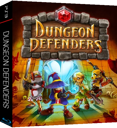 Dungeon Defenders — box-3D (EU)
