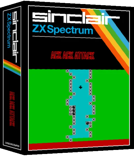Ack Ack Attack — box-3D (SS)