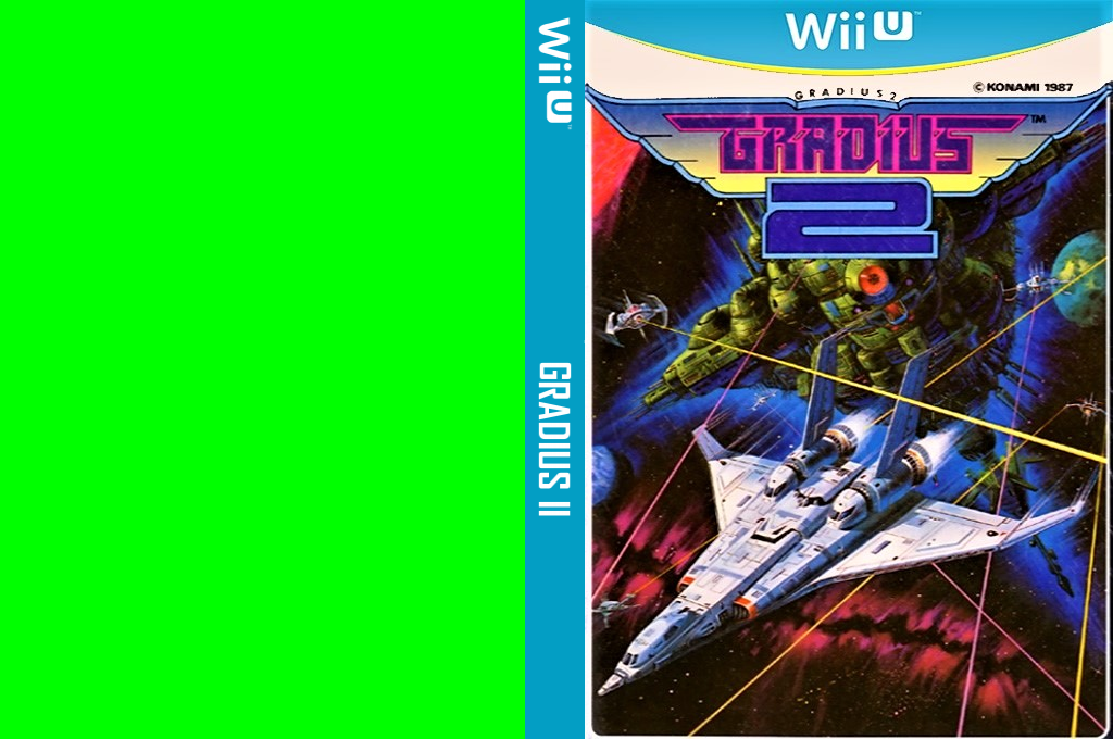 Gradius 2 — box-texture (JP)