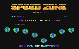 Speed Zone II — sstitle (WOR)