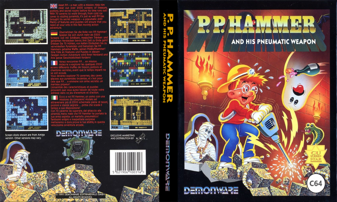 P.P. Hammer and his Pneumatic Weapon — box-texture (EU)