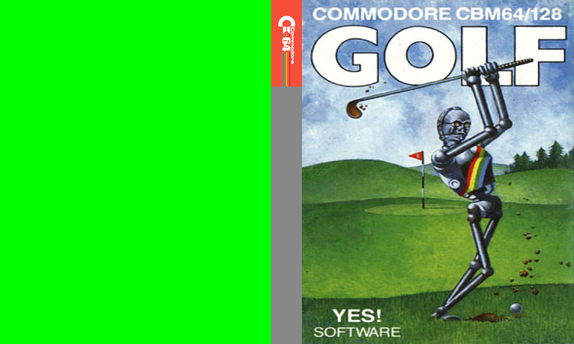 CBM 64 Golf — box-texture (EU)