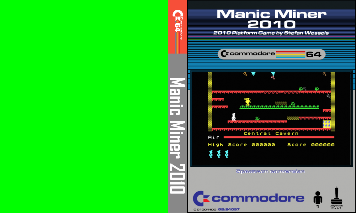 Manic Miner 2010 — box-texture (CUS)